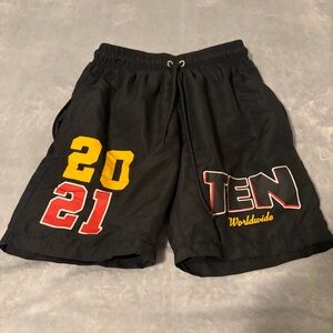 Men's Black Athletic Shorts